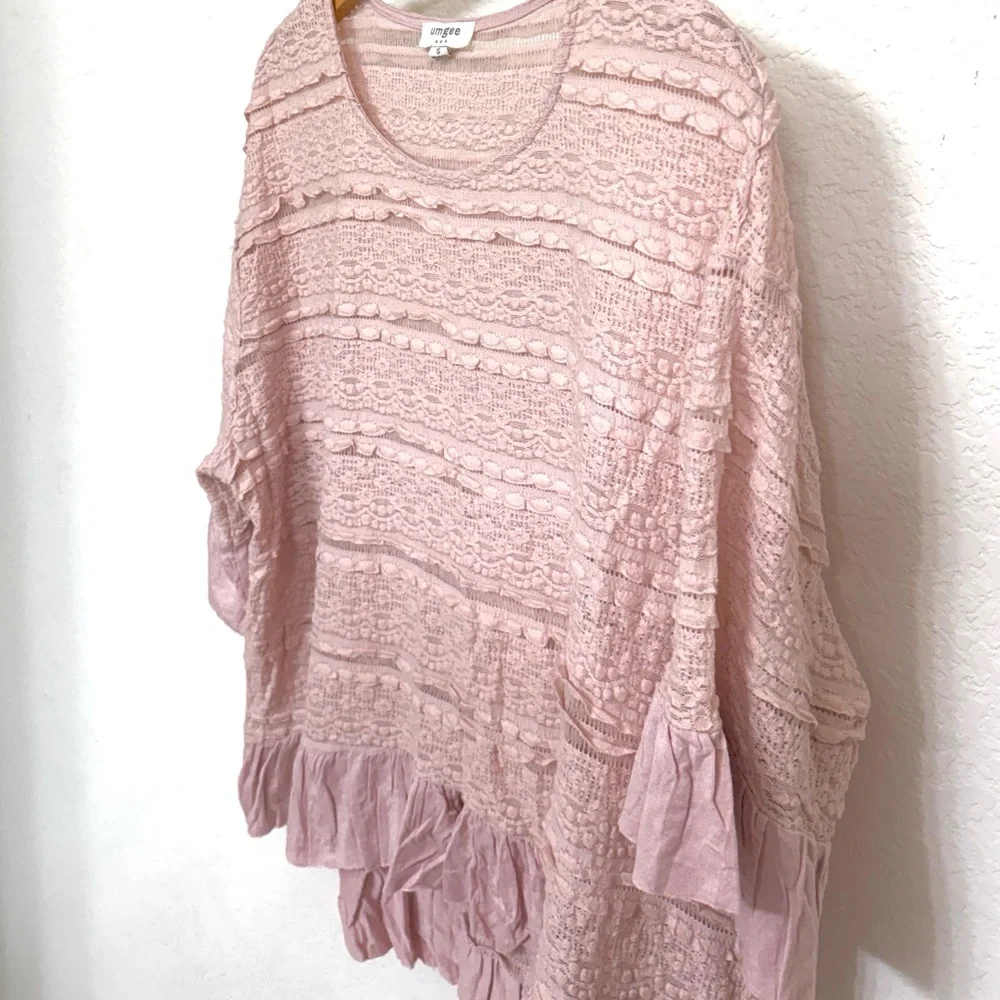 Umgee • Textured Ruffle Top - Picture 4 of 5